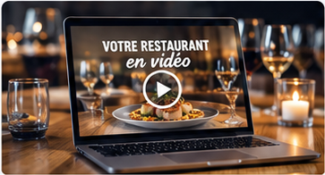 Exemple vidéo restaurant au format 16/9