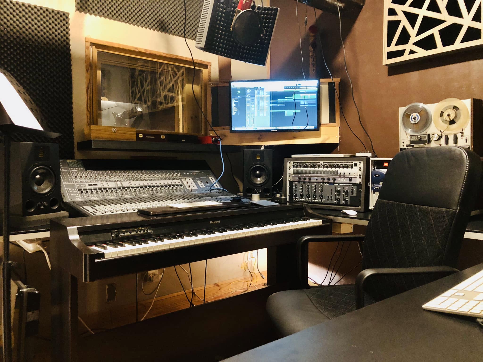 Studio professionnel,voix off et enregistrement audio